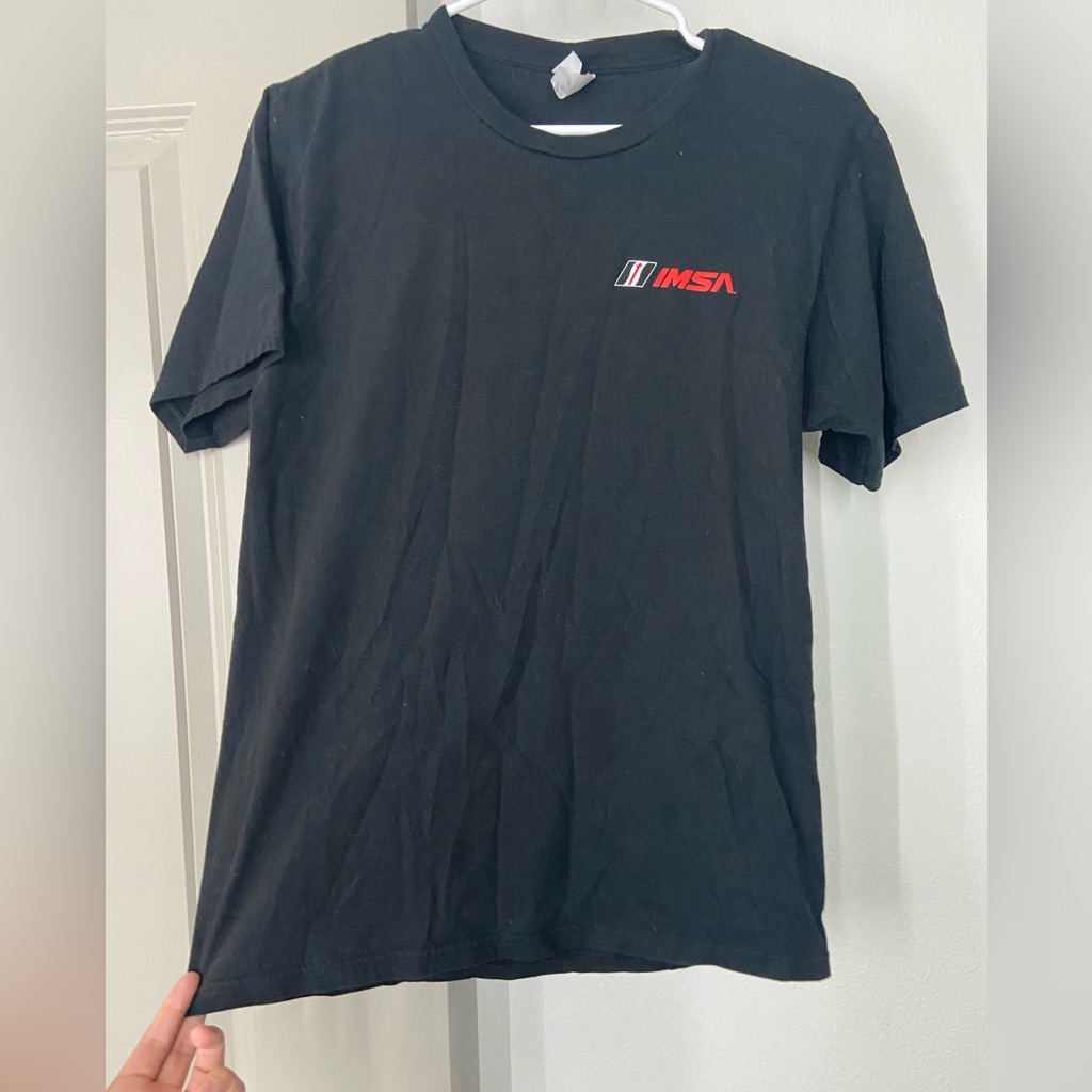 Imsa Black Mens TShirt From Rolex 24 2024